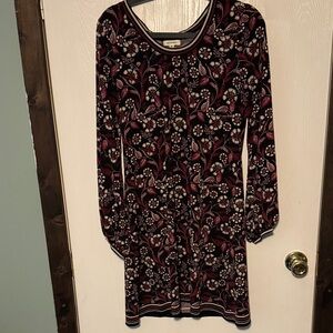 Floral Long Sleeve Dress
